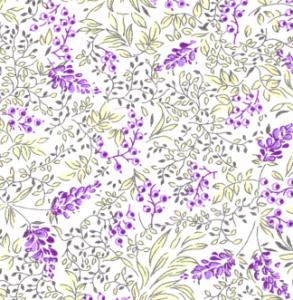 Fabric Finders 15 Yard Bolt 9.34 A Yd L48  Lawn L48 Grape/Chartreuse Fabric 100% Cotton 60 inch