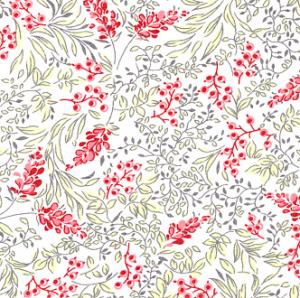 Fabric Finders 15 Yard Bolt 9.34 A Yd L47  Lawn L47 Red/ChartreuseFabric 100% Cotton 60 inch