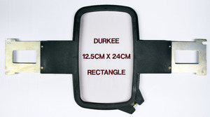 Durkee PR12.5x24cm 5x9" Hoop Frame & Brackets for Arm A on Brother PR600's, PR1000, PR1050X, PR1055 Babylock 6-10 Needle Embroidery Machines