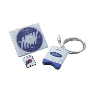 Brother, PED BASIC v 1.07, Embroidery Memory Card, Writer Box, Rewritable , 4MB, Blank Card, USB Cable, Downloads Designs