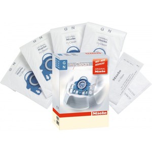 Miele 10123210 Type GN AirClean 3D 9 Layer Fleece Dust Bags Pack of Four