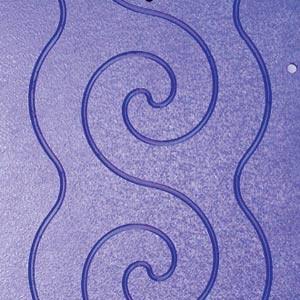 Pattern Perfect, Support Shelves, Plastic, Grooved Templates, 6 Patterns, for Grace Machine, Quilter Frames, - Specify Current Grace Model, for Quilting Frames Pinnacle, GMQ Pro, Little Gracie II