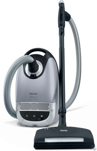 Miele S5980 Capricorn Canister HEPA Vacuum Cleaner Silver, with SEB236 Powerhead