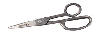 Wolff 502 8" High Leverage Scissors Shears Straight Trimmers, 3" Cut Length, Leather, PVC, 420HC Stainless Steel, Chemical Safe, Rust Resistant, 58HRC