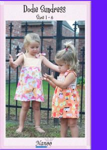 Nanoo Designs Dodie Dress Pattern Sizes 1-6