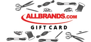 $250 AllBrands.com Electronic Gift Card, Email Certificate Number, Redeemable Onlline for up to 5 Years, on 15,000 Sewing, Vacuum & Appliance Products