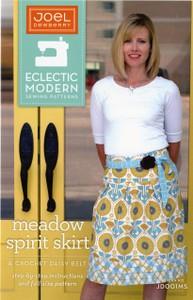 Joel Dewberry Eclectic Modern JD001MS Meadow Spirit Skirt & Crochet Daisy Belt Sizes: 4-16