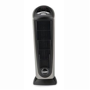 Lasko 751320 Ceramic Tower Heater with Remote Control, Widespread Oscillation, Electronic, Programmable Thermostat, 7hr Timer, Self Regulating Element