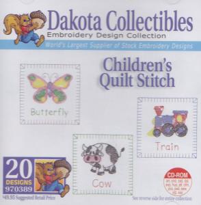 Dakota Collectibles 970389 Childrens Quilt Stitch Designs Multi-Form CD