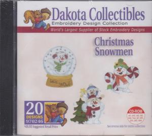Dakota Collectibles 970246 Christmas Snowman Sticker Multi-Formatted CD