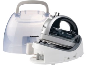Panasonic, NI-WL600, NIWL600, Free Style Steam Iron, Cordless Concept 360°, 4Oz Tank, AutoOff AntiDrip AntiCalc, Spray & Burst, Curve Stainless Soleplate 176-392°