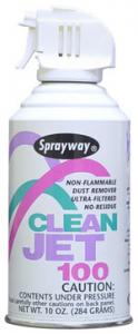 Sprayway SW805 Ultra Clean Jet 100 Spray 12oz Cans 12 Pack Case (like Dust Blow Off)