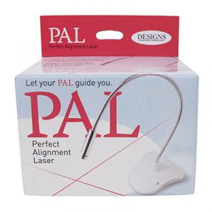 PAL Perfect Alignment Goose Neck Laser Light, Base USB, Exact Centering for All Embroidery Hoops PAL0100, 3AAA Batteries, From Designs in Machine Emb