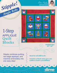 DIME STP0111 Designs in Machine Embroidery Stipple Jingle Bells CD