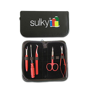 Sulky, 999, TOOL, KIT, Embroidery, Scissor, Tweezer, Ripper, Screw, Driver