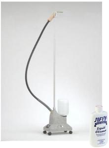 Jiffy, J-2W, Wig, Steamer, 5", Brass, Pipe, Metal, Steam, Head, Solid, Wood, Handle, 1300, Watts, 2, Minute, Heat, Up, 1, Gallon, Water, Tank, J2W, FREE, Cleaner, USA