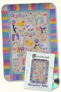 Lunch Box Quilts QP-EB-1 Everything Baby Applique Embroidery Designs CD
