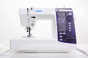 Juki HZL-K85 150-Stitch Computer Sewing Machine, 8x1-Step Buttonholes +Alphabet Lettering Font