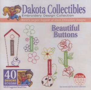 Dakota Collectibles 970388 Beautiful Buttons Designs  Multi-Formatted CD