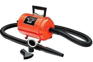 Metro, AFTD-1, Air Force, Commander, Dog, Grooming, Air Blower, Pet Dryer , Flare Tool, Groomer Rake, 7.5A, 1 HP, 3/18 Cord, 6' Hose, 6 Lbs