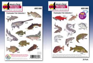 Amazing Designs / Great Notions 1365 Freshwater Fish Collection I Multi-Formatted CD