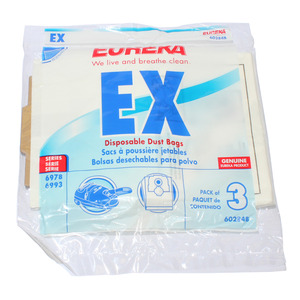 Eureka E-60284 Paper Bag, Eur Style Ex  Excalibur Can 6978 3 Pk