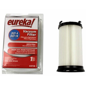 Eureka E-62132 Filter, Dust Cup 4700 5500 Dcf4/18 Yellow A&H
