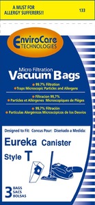 Eureka Replacement Er-1450 Paper Bag, Eur Style T   Turbo Lite Micro Env 3Pk