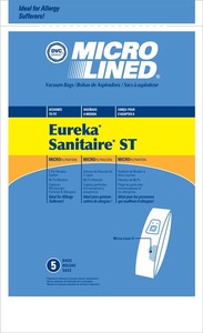 Eureka Replacement Er-1497 Paper Bag Micro Lined Sanitaire Dvc 5Pk FITS S635A, S639A, S645A, S647A/B/D/E, S670A/B, S677A/B, 1934AGS, C2094G, S634A/B/D