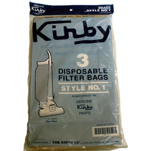 Kirby K-19067903 Paper Bag, Style 1      Tradition 3Cb  3Pk