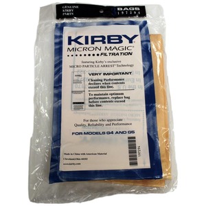 Kirby K-197294 Paper Bag, Style G4/G5   3Pk