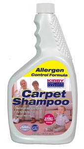 Kirby, K-252702, Shampoo, Scented, Allergen, Control, 32, Oz