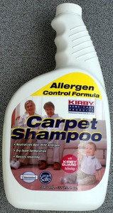 Kirby, K-252703, Shampoo, Unscented, Allergen, Control, 32, Oz