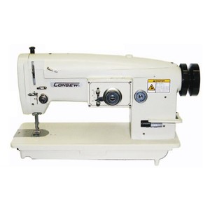 Consew, 199RB-3A-1, 3-Step Zigzag, Industrial Sewing Machine, Four Step, Three Stitch ZZ, up to 3/8" 9.5mm Width, 10" Arm, 3200SPM, Power Stand, 100 Needles