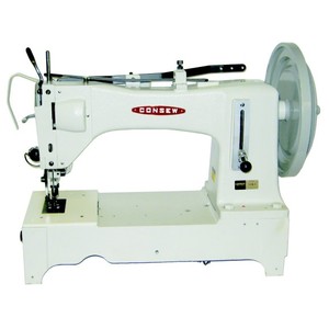 Consew 733R-5, Singer Class 7,  16" Longarm, Walking Foot, Industrial, Sewing Machine, 1.25 Foot Lift, 13mm stitch length, 2 SPI, Reverse, Barrel Bobbin, Long Beak Oscillator, Power Stand, 550SPM