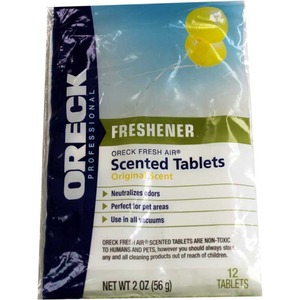 Oreck O-Airtabs, Air Freshener Scent Fragerance Tablets 12Pk for Vacuum Cleaner Bags