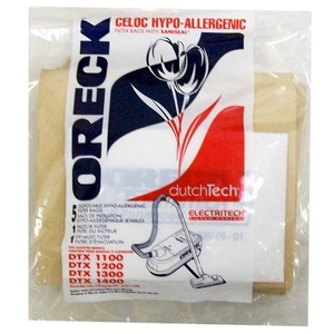 Oreck O-Et511Pk Paper Bag, Dutchtech Can. W/Pre & Post Filters 5Pk
