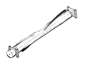 Rexair R-1690 Brushroll, Assy Less Ends Power Nozzle 1650/2800