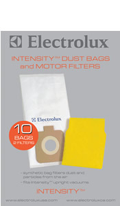 Electrolux EL206A-4 24 Paper Bags, 4 Motor Filters, EL5020A Intensity Upright Vacuum Cleaner Synthetic Dustbags