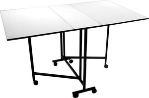 TABLE, HOME, HOBBY, Sullivans, 12570, 60x36x36"H, Cutting, Craft, Roller, platform, smooth, slim, profile