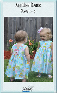 Nanoo Designs Annalise Dress Pattern Sizes 1-6