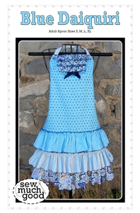 Sew Much Good SMGBD Blue Daiquiri Apron Pattern