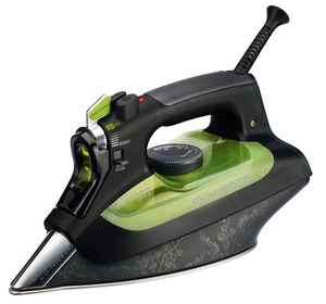 Rowenta, DW6080, Eco Intelligence, Iron, 1700W, Save 25%, Energy, 100% Efficiency, 3D Stainless Steel, Soleplate, 400 MicroHoles, Precision Tip, Use Dry, Eco, Reg