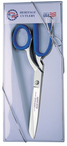 Heritage by Klein GB28 Gift Box 8" Razor Sharp Dressmaker Shears, Scissors, Bent Trimmers, Made in USA