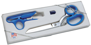 Heritage, Klein, GB28A, Gift Box, Combo, 8", Dressmaker, Light weight, Threadclip, Scissor, Made in USA,