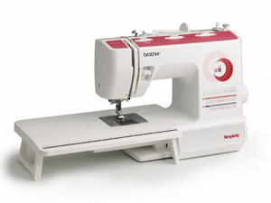 Simplicity, Brother, SB530T, Simply Elegant, 53 Stitch, Freearm, Mechanical, Sewing, Quilting, Machine, 1Step Buttonhole, Extension Table, Top Bobbin, Threader, 5 Feet