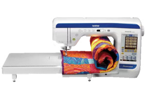 Brother, VQ3000, VM5100, baby lock, babylock Crescendo BLCR, DreamWeaver, babylock Crescendo, Quilting, Sewing Machine, 11.25", Longarm, 1050SPM, PenPal, Laser Guide, MuVit, Rotary, Dual Feed, Wide Extension Table, Cases. Brother VM6200D DreamWeaver XE Sew & Quilt, 7x12" Embroidery Machine +BES2 +3 SASEB Bags* 11.25"Arm, PenPal, LaserGuide, MuVit Digital Rotary DualFeed