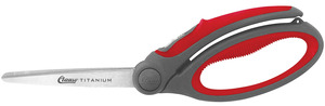 Clauss, 18073 9" Titanium Bonded Spring Assisted Shear, Scissor, Cutting, Cutter, Trim, Trimmer, Snip, Cut