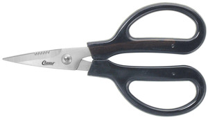 Clauss, 33203 6" Trimmer, Scissor, Rust Resistant, Auto Trim, Rubber, Flashing, Upholstery,  Headliners Shear, Cutting, Cutter, Trim, Snip, Cut, Partial Serration, Blunt