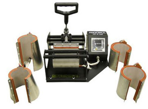 Ricoma Ikonix  HP-04M HP-4-1M 4in1 Digital Mug Heat Press, 11, 15, 16oz & Conical Mug Pads
